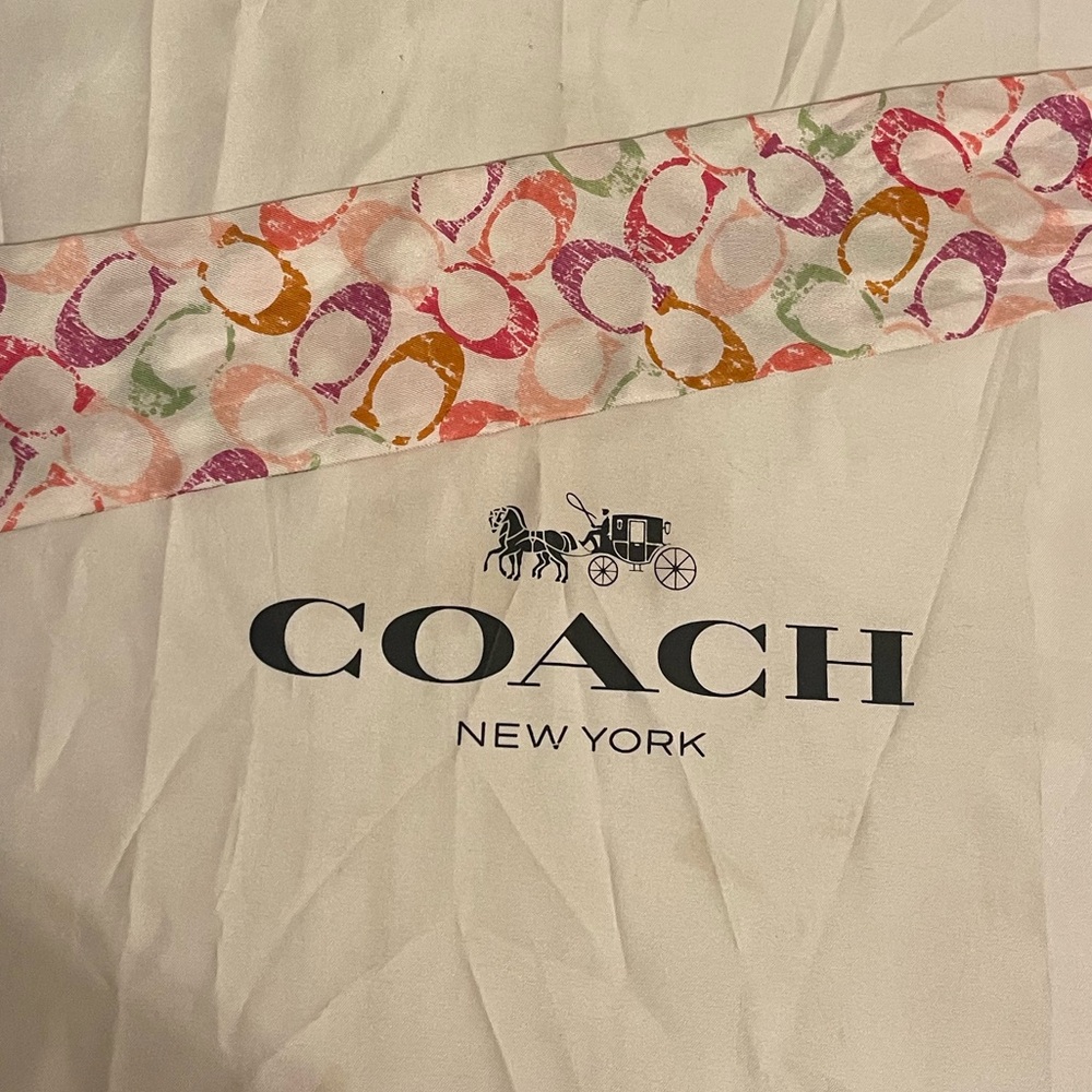 Coach Vintage Scarf - Picture 6 of 7